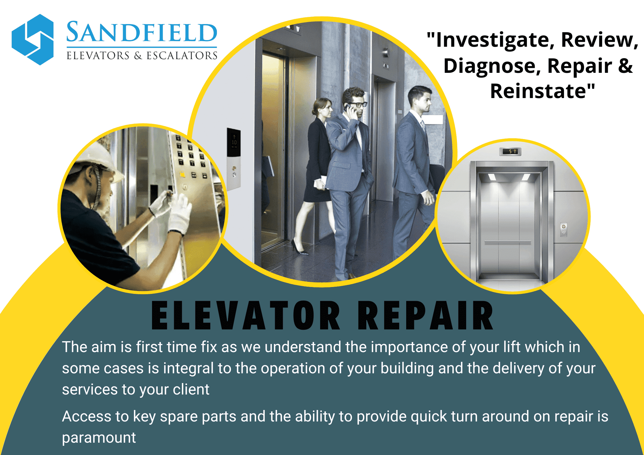 Sandfield Elevators And Escalators in Dubai