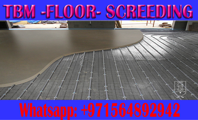 Self Leveling Screeding Company Ajman Dubai Sharjah