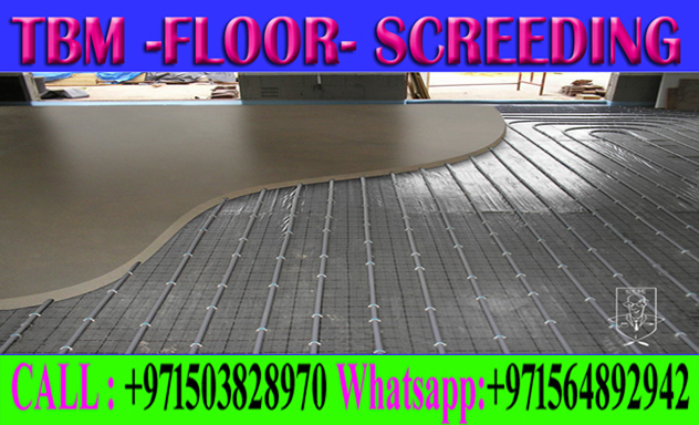 Concrete Floor Screeding Contractor Ajman Dubai Sharjah