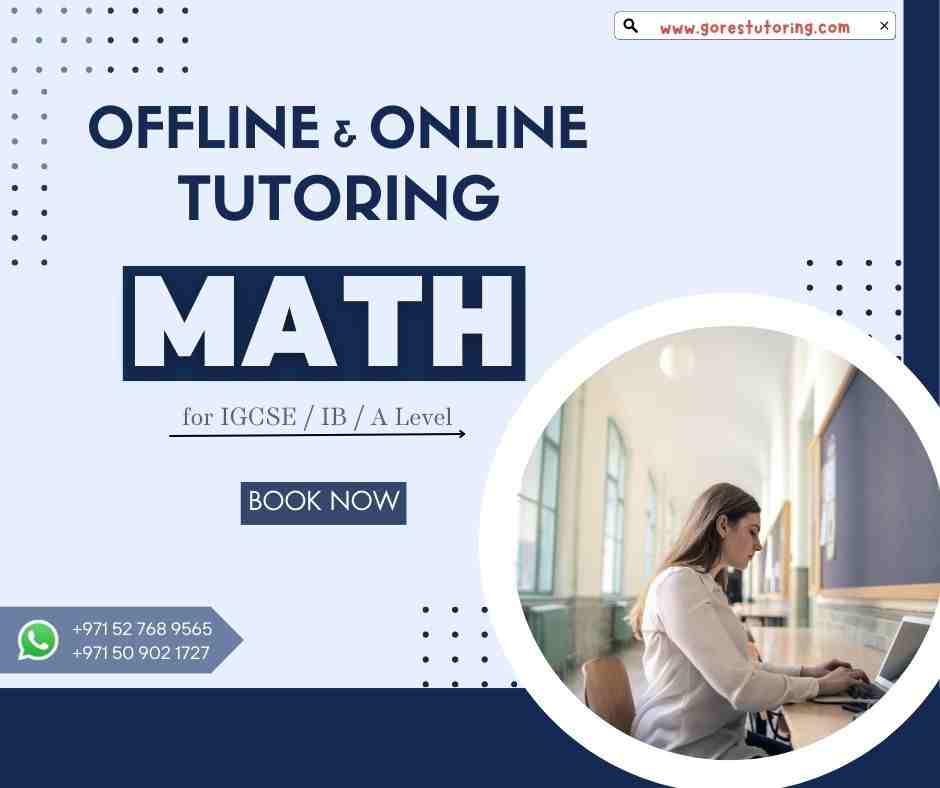 Fast Track Igcse Math Classes Coaching Dubai