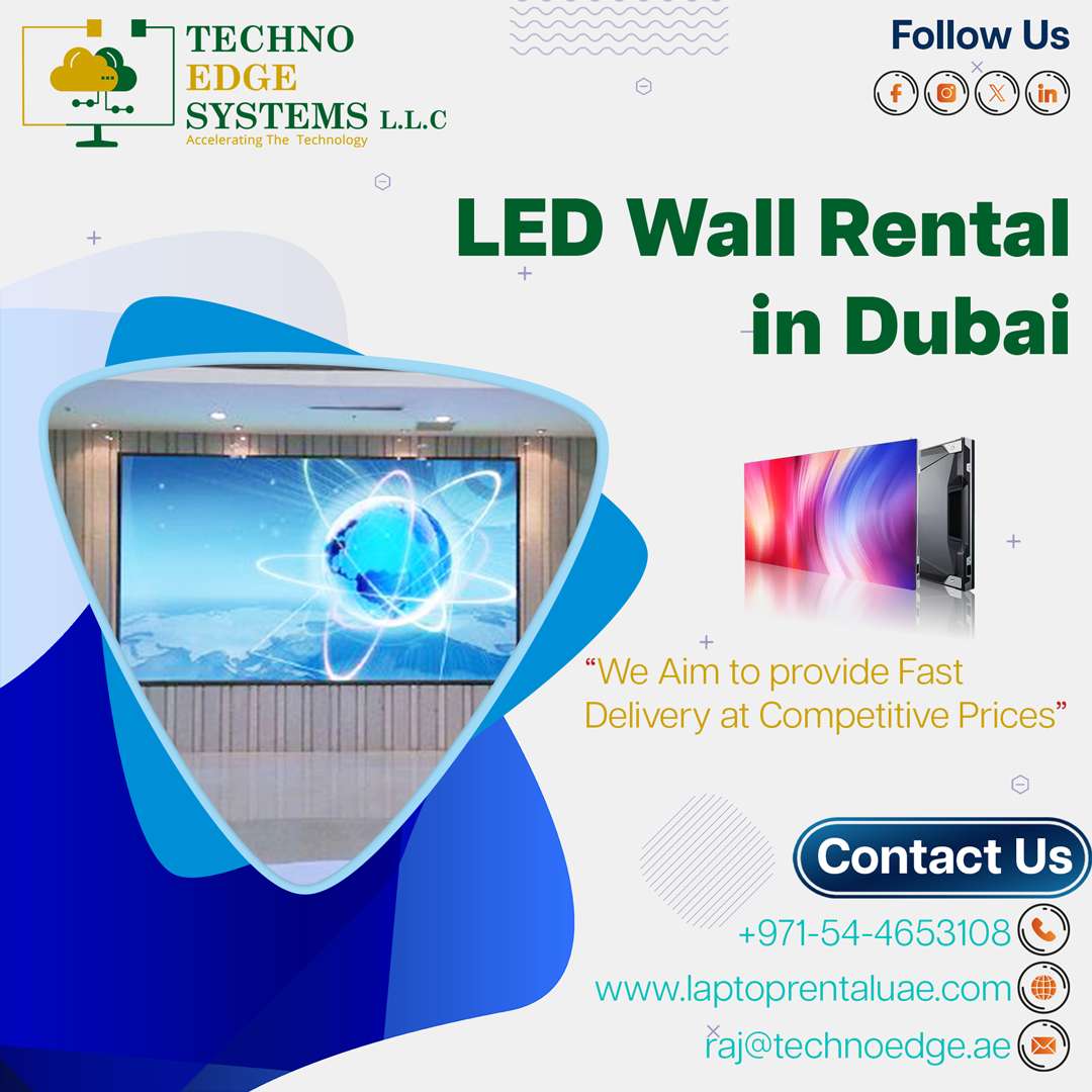 Video Wall Rental In Dubai For Event By Techno Edge Systems