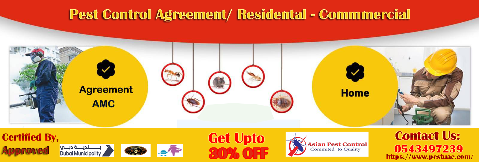 Pest Agreement in Dubai