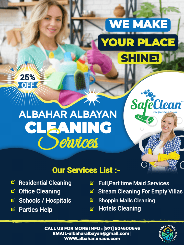 Clean Your Dubai Home Only On Aed 25