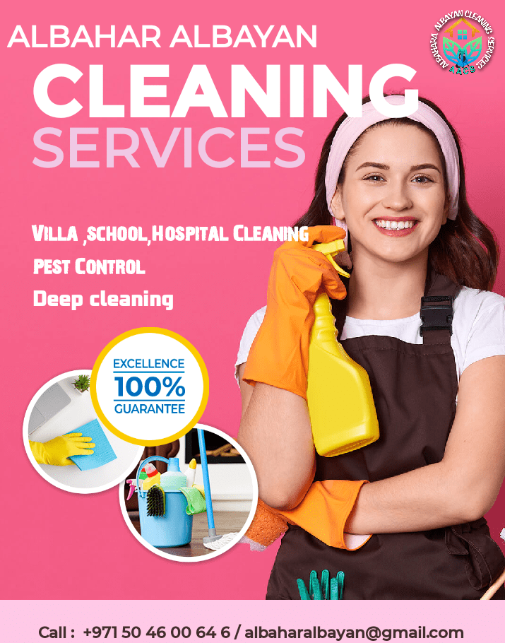 All Cleaning Services In Dubai