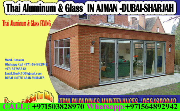 Glass Door Window Fixing And Maintenance Ajman Dubai Sharjah