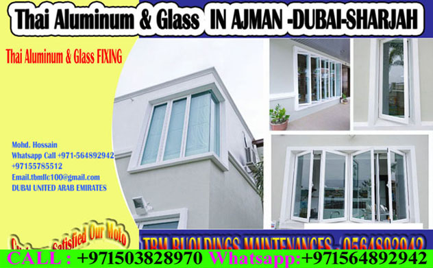 Glass Door Window Fixing And Maintenance Ajman Dubai Sharjah