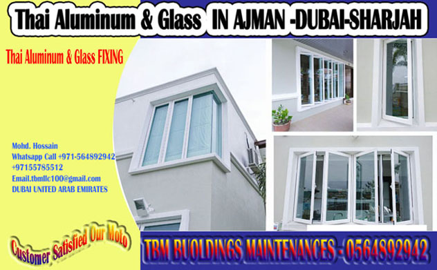 Glass Door Window Fixing And Maintenance Ajman Dubai Sharjah