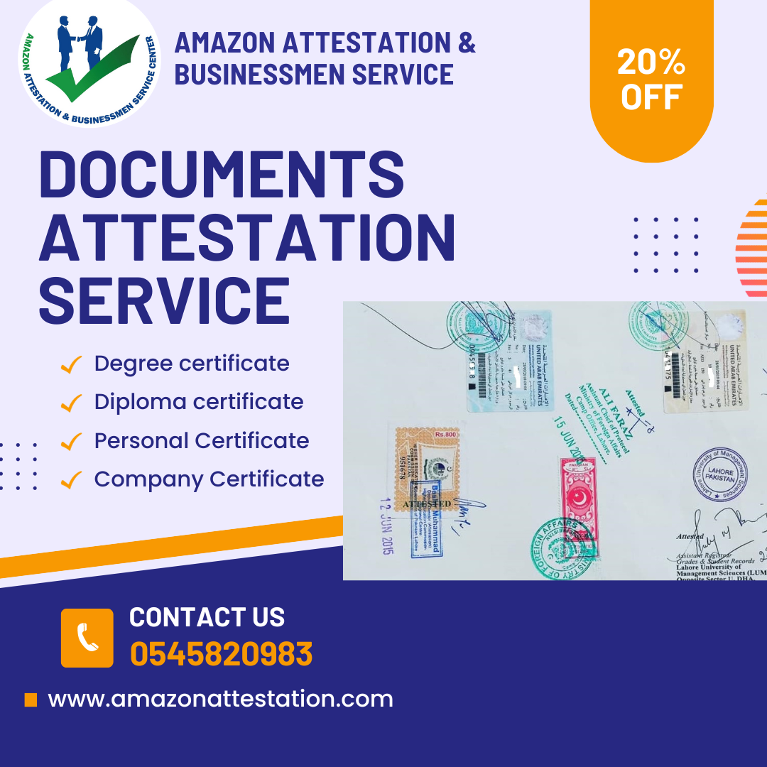 Certificates Attestation Service In Uae