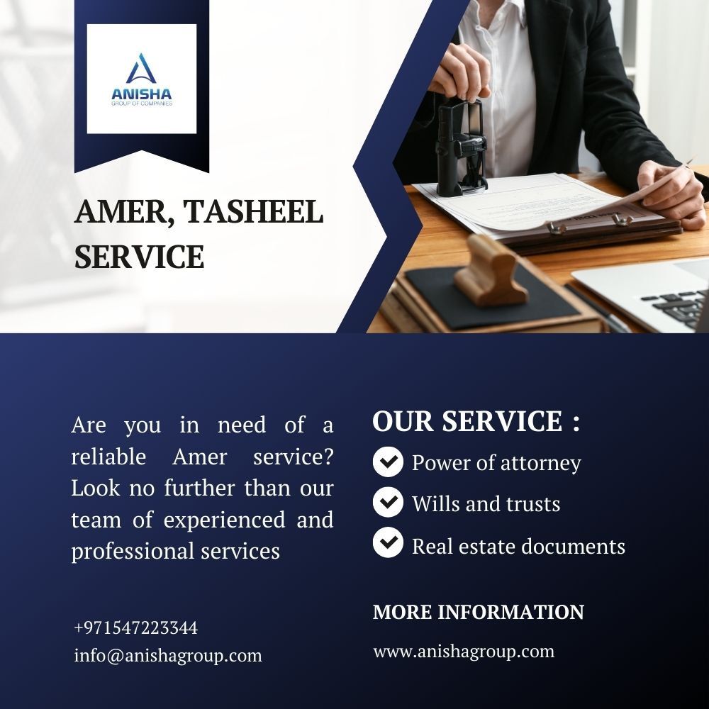 Amer And Tasheel Services Redefining Dubai S Efficiency