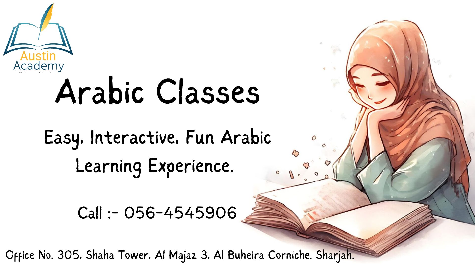 Arabic Language Classes With Best Discount In Sharjah 0502870097