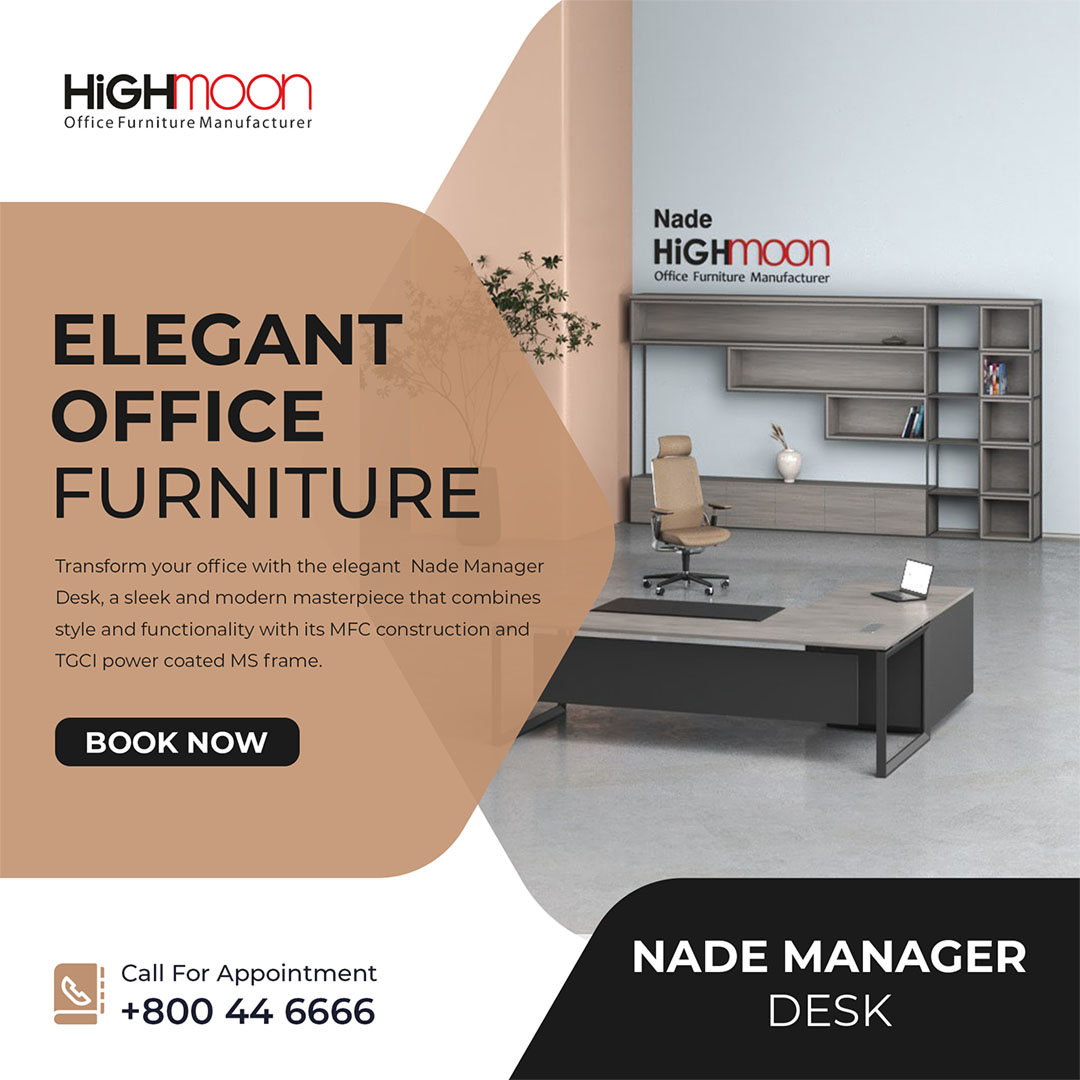 Elegant Office Furniture In Dubai Highmoon Collection