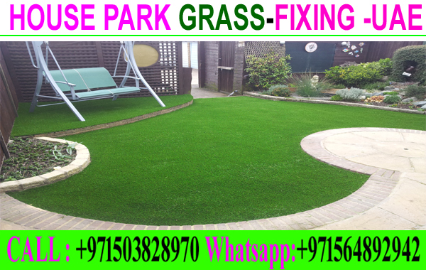 Outdoor Artificial Grass Fixing Company Ajman Sharjah Dubai