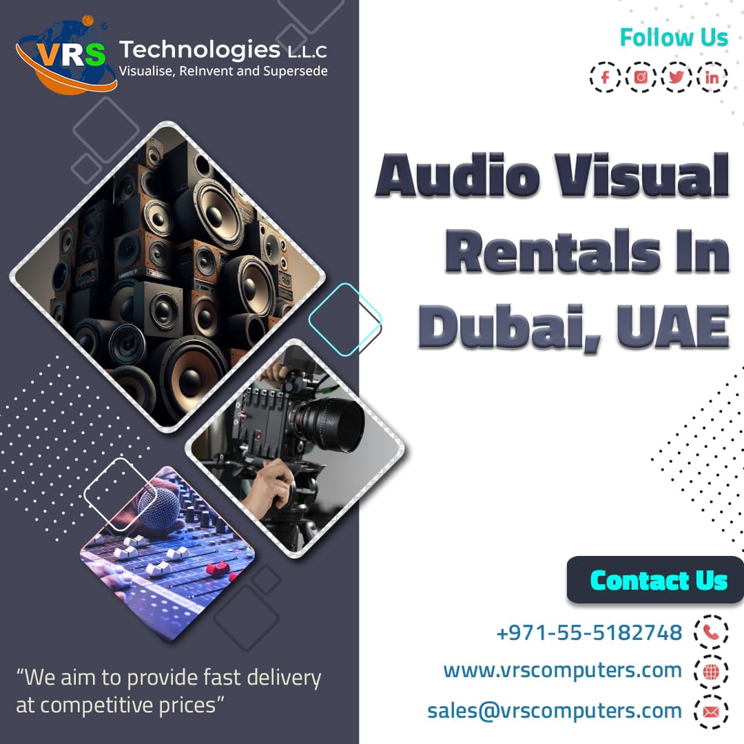 Reasons To Choose Av Rentals For Your Events In Dubai