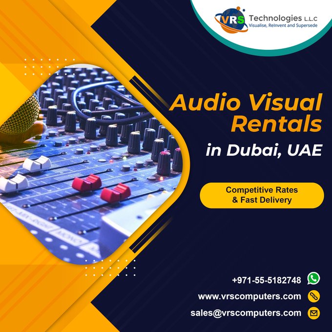 Choose From A Wide Range Of Av Rental Services In Dubai