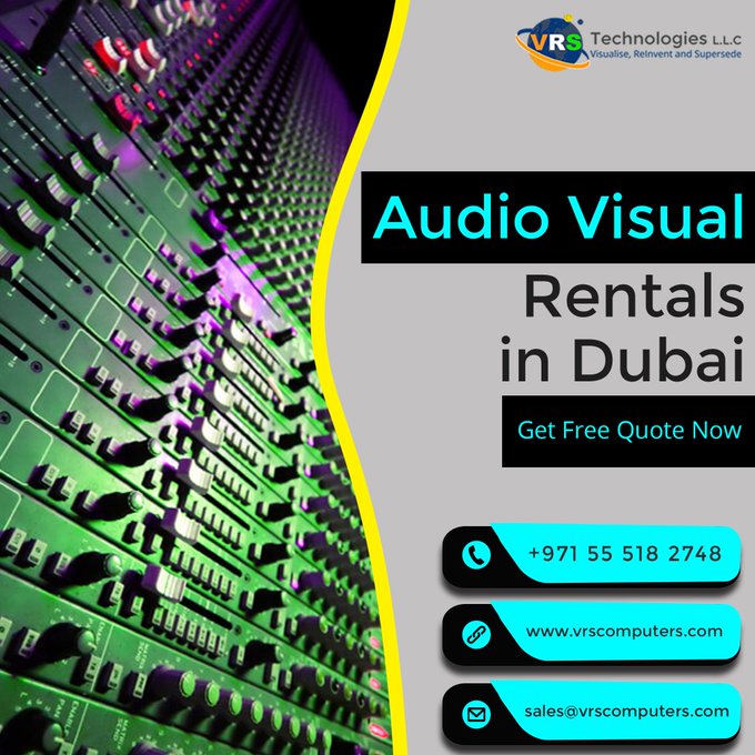 Choose From A Wide Range Of Av Rental Services In Dubai