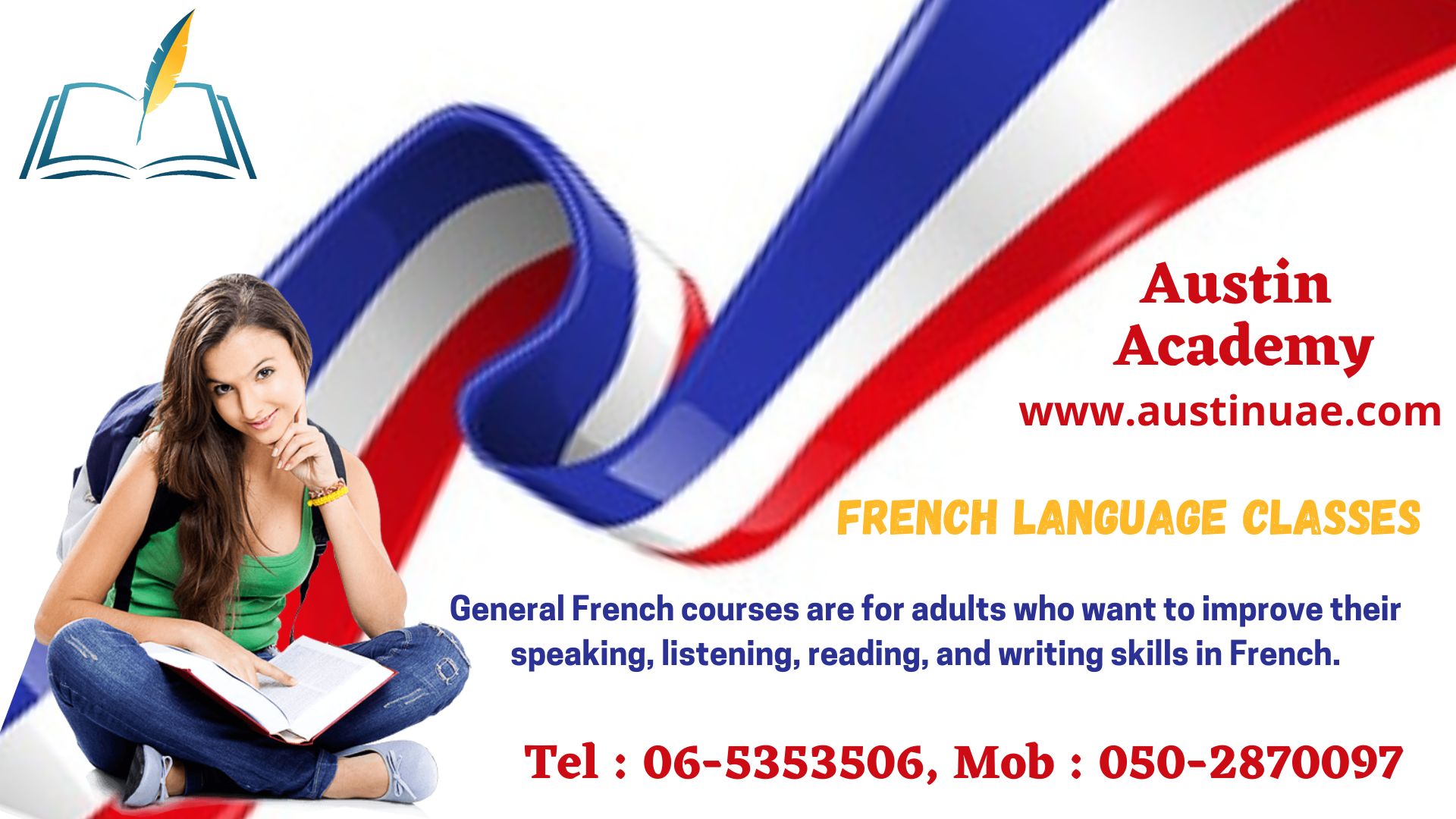 French Language Classes Big Offer In Sharjah 0502870097