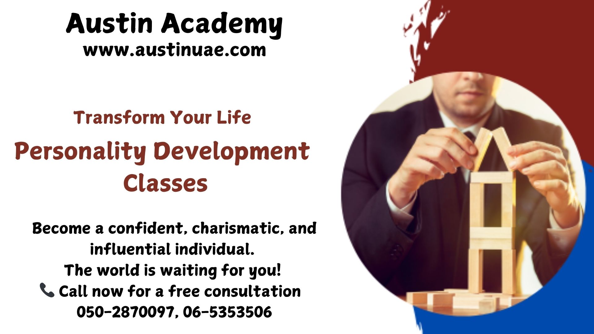 Personality Development Classes In Sharjah Call 0502870097