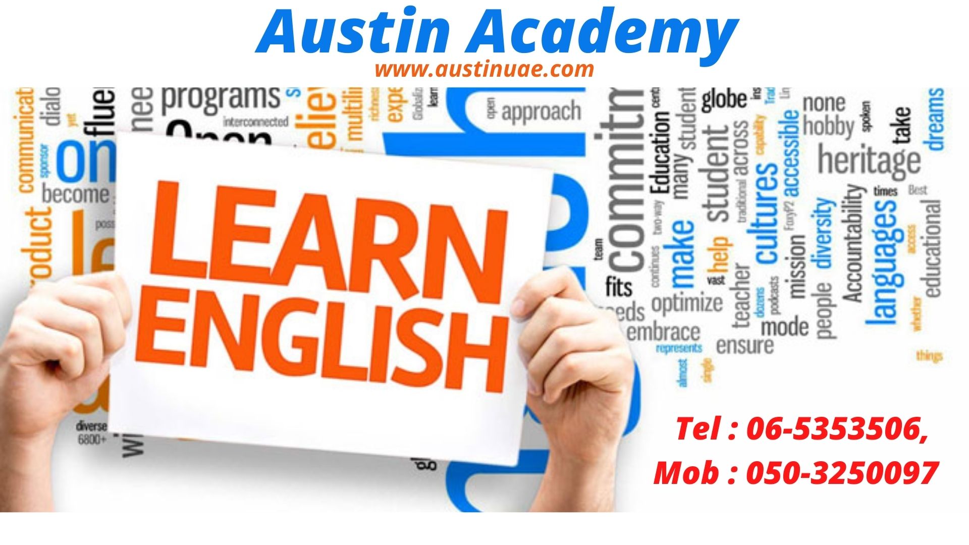 English Language Class In Austin Academy Call 0509249945