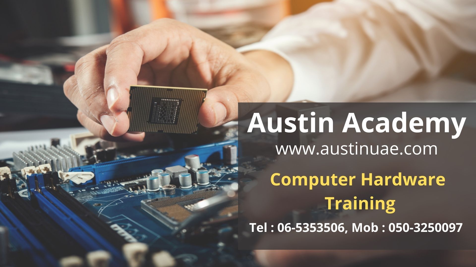 Computer Hardware Classes In Sharjah With Great Offer 0503250097