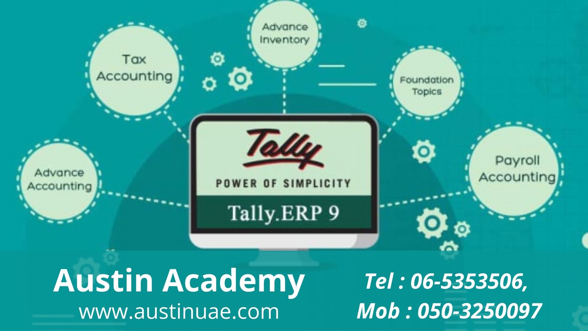 Tally Classes In Sharjah With Best Discount Call 0503250097