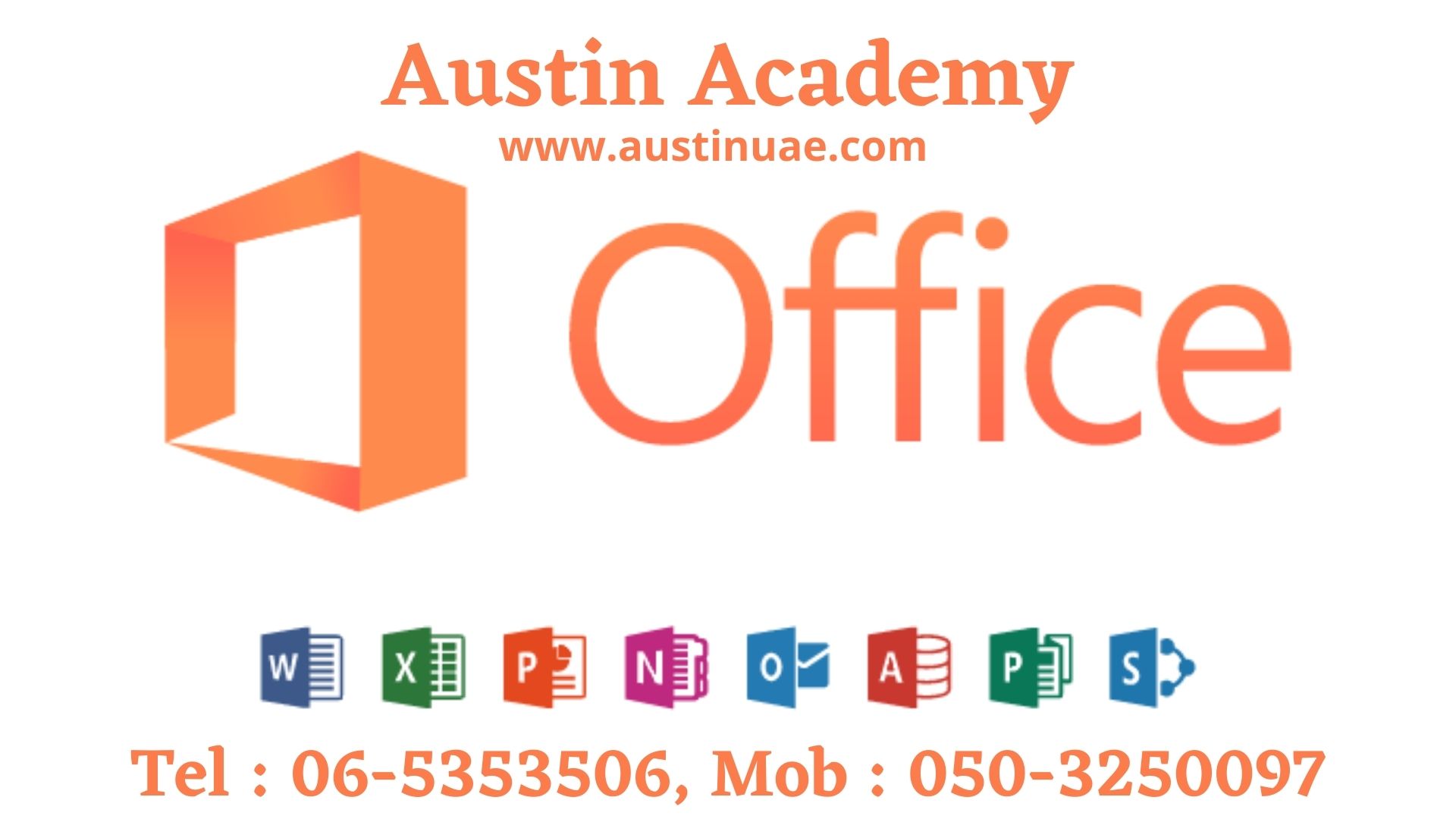 Ms Office Classes In Sharjah With Best Offer Call 0503250097