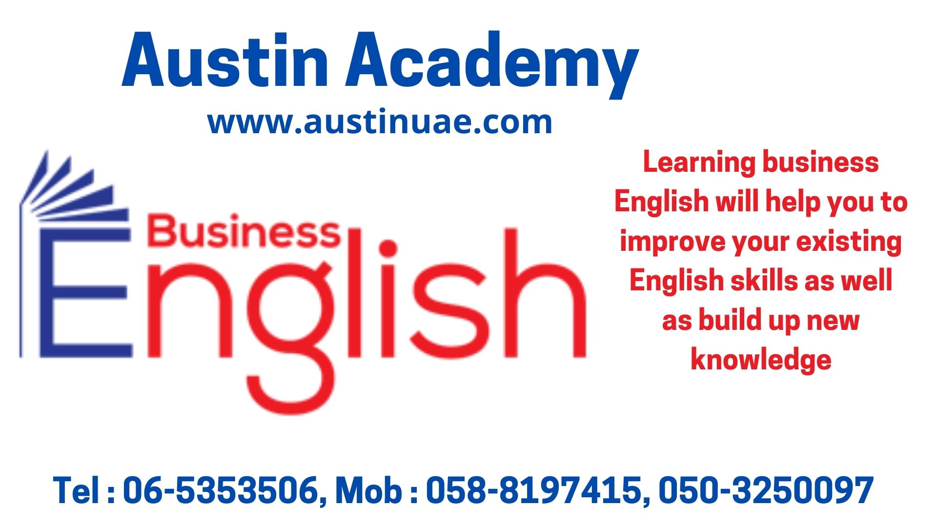 Spoken English Course In Sharjah With Best Offer Call 0503250097