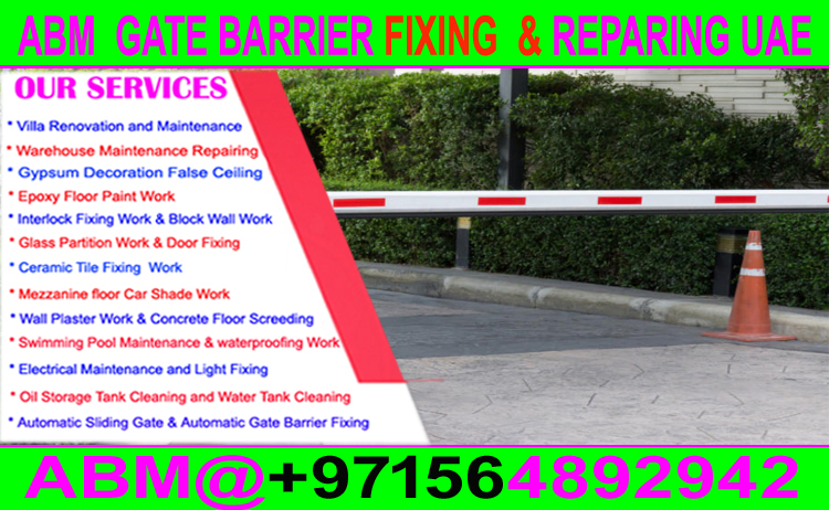 Swing Gate Opener Fixing Company Dubai Ajman Sharjah