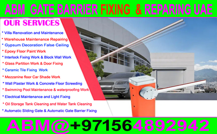 Swing Gate Opener Fixing Company Dubai Ajman Sharjah