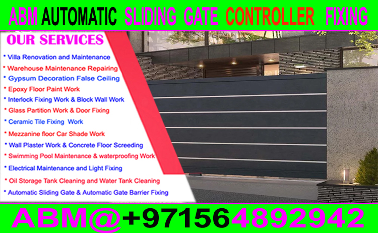 Automatic Garage Door Fixing And Maintenance Company In Dubai Ajman Sharjah