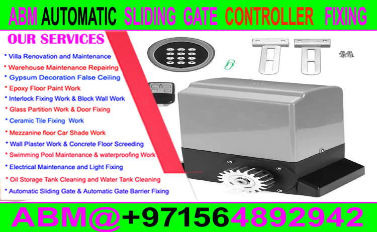 Automatic Garage Door Fixing And Maintenance Company In Dubai Ajman Sharjah
