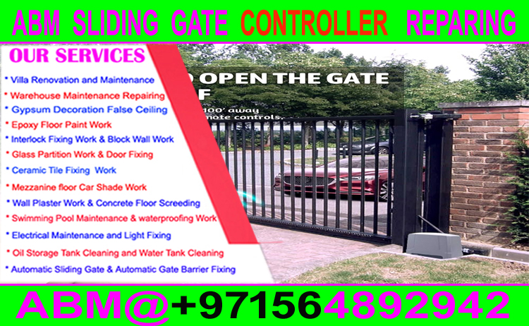 Swing Gate Opener Fixing Company Dubai Ajman Sharjah
