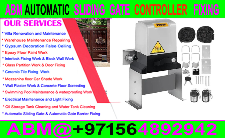 Automatic Garage Door Fixing And Maintenance Company In Dubai Ajman Sharjah