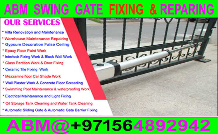 Automatic Garage Door Fixing And Maintenance Company In Dubai Ajman Sharjah