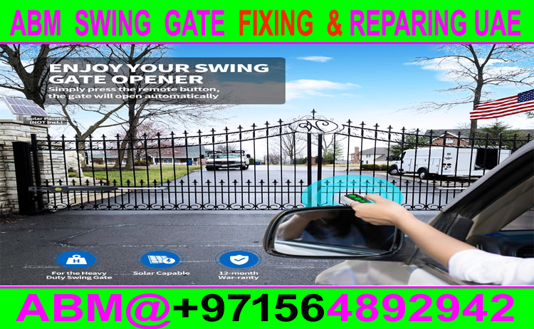 Sliding Electric Gate Machine Changing Company Dubai Ajman Sharjah