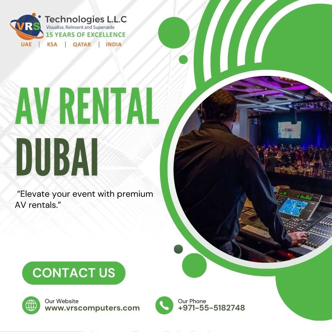 Event Av Rental In Dubai More Reliable And Affordable