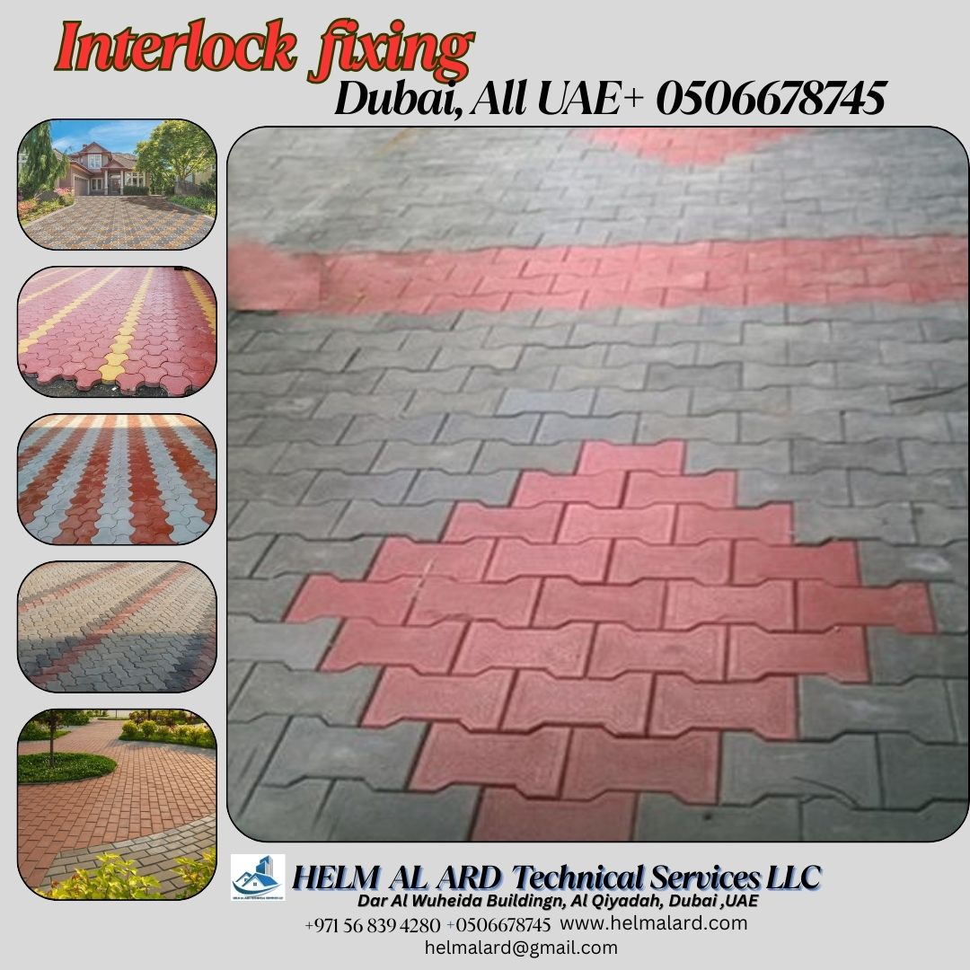 Interlock Fixing Sub Contractor In Sharjah,dubai,uae