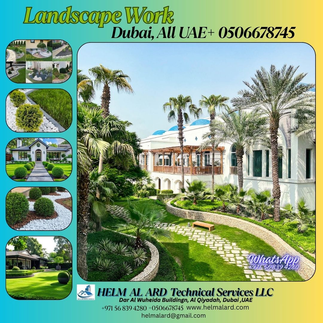 Garden Arificial Grass Fixing Contractor In Ajman,sharjah,dubai, Uae