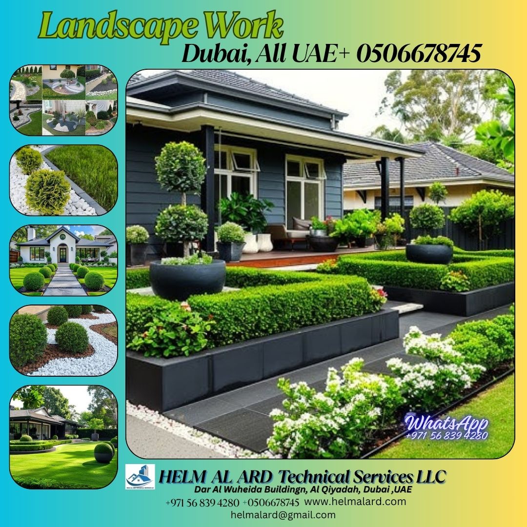 Garden Arificial Grass Fixing Contractor In Ajman,sharjah,dubai, Uae