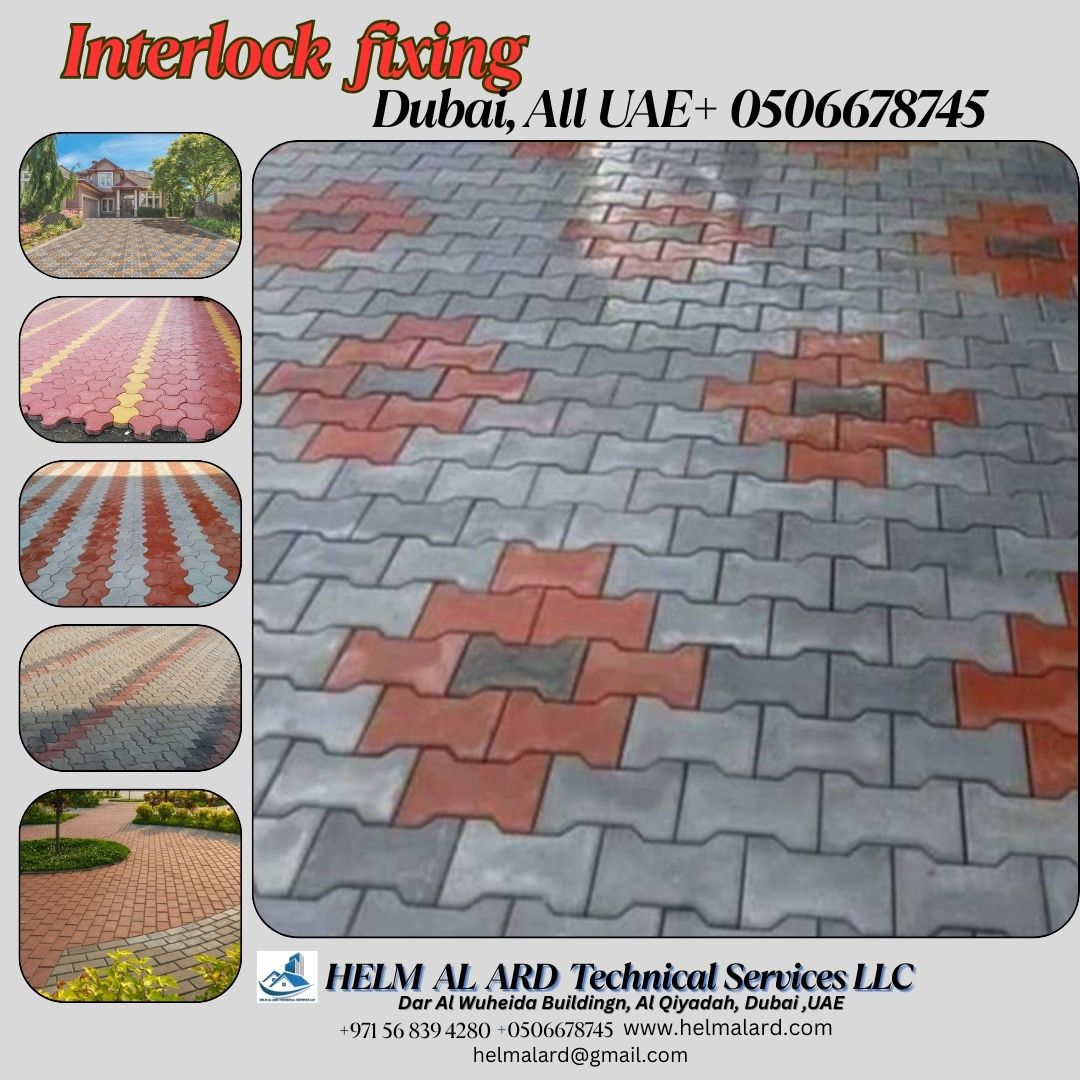 Intalock Fixing Sub Contractor In Sharjah,dubai,uae