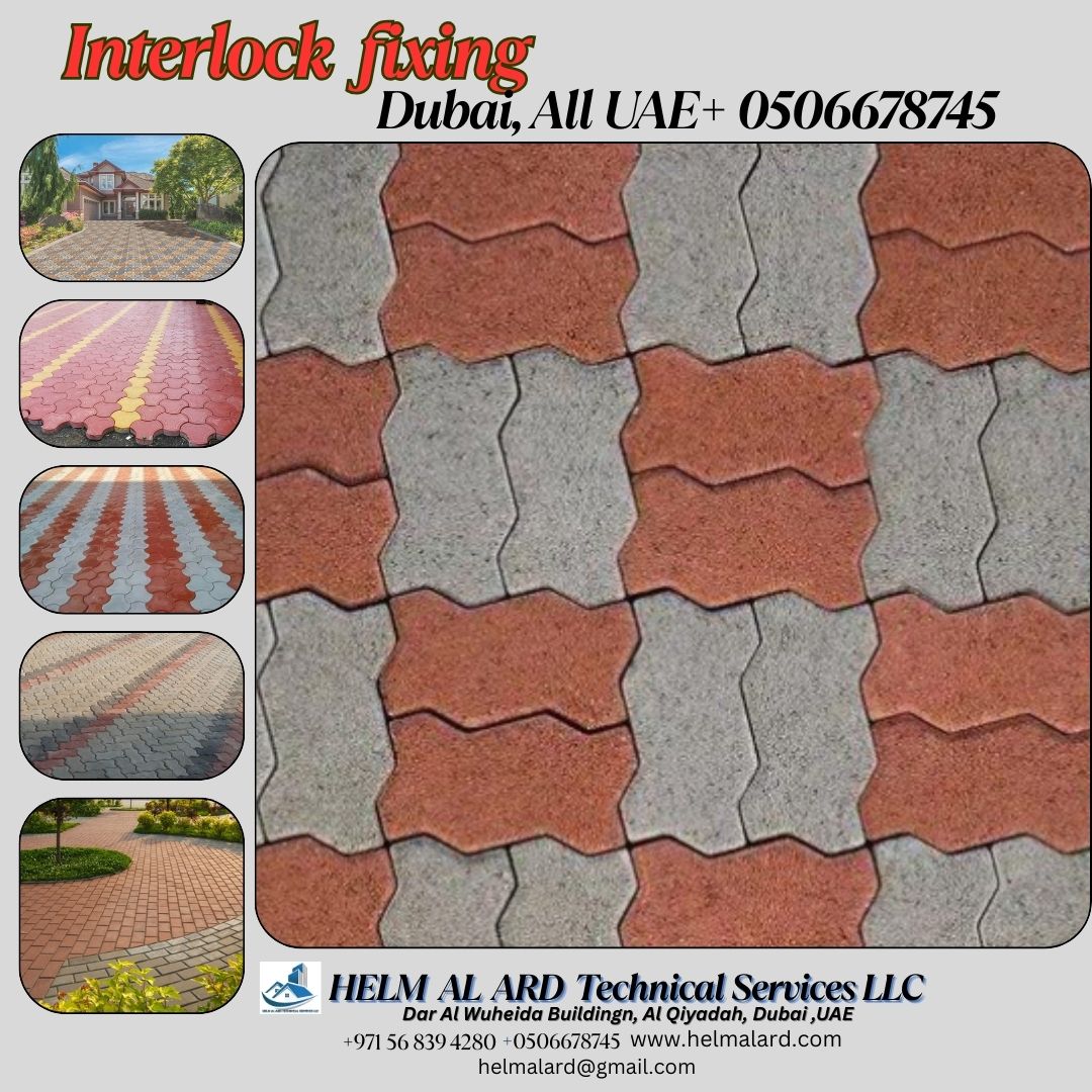 Intalock Fixing Sub Contractor In Sharjah,dubai,uae