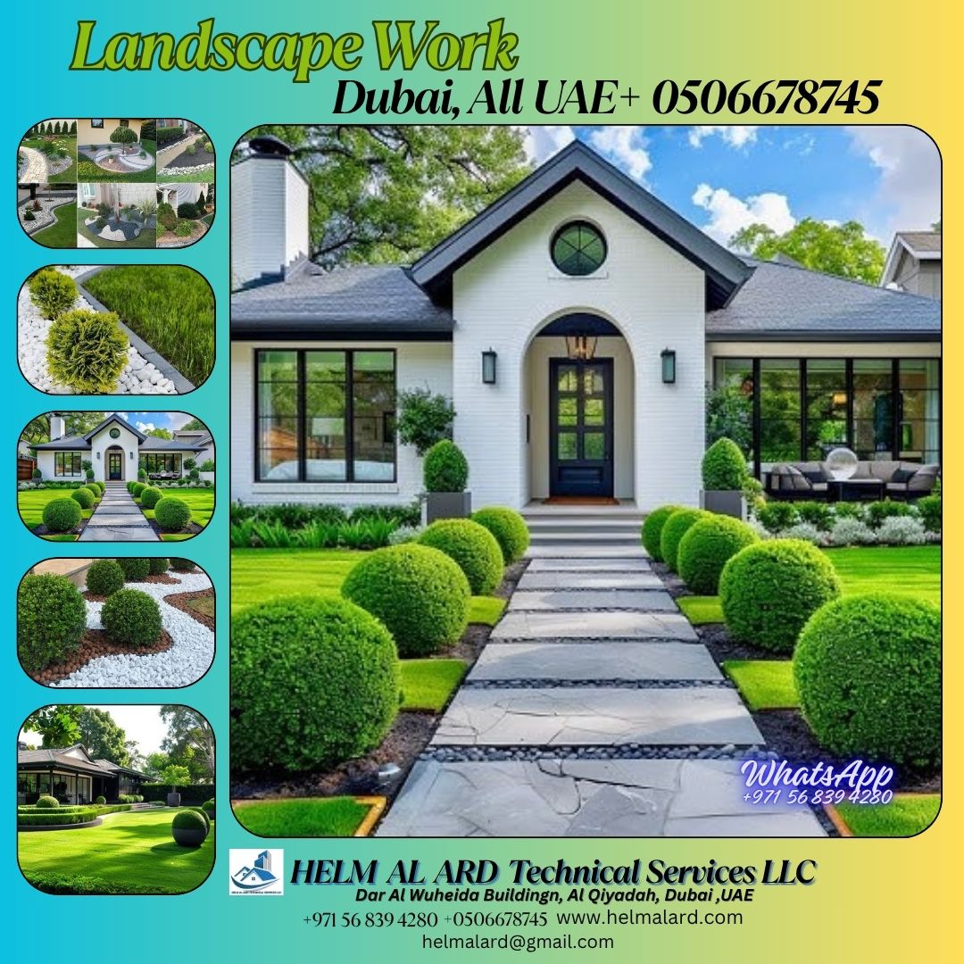Garden Arificial Grass Fixing Contractor In Ajman,sharjah,dubai, Uae