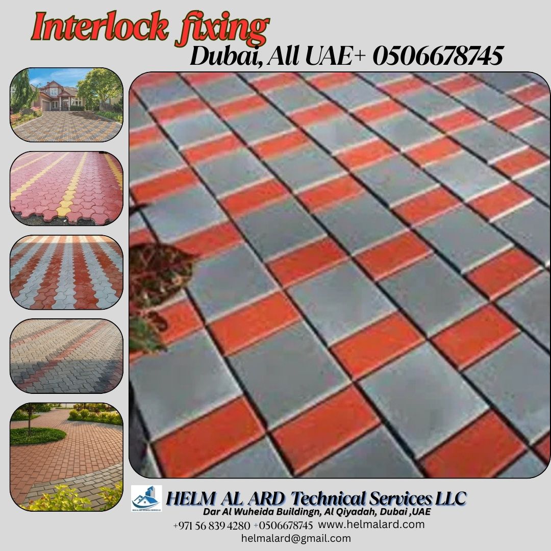 Intalock Fixing Sub Contractor In Sharjah,dubai,uae