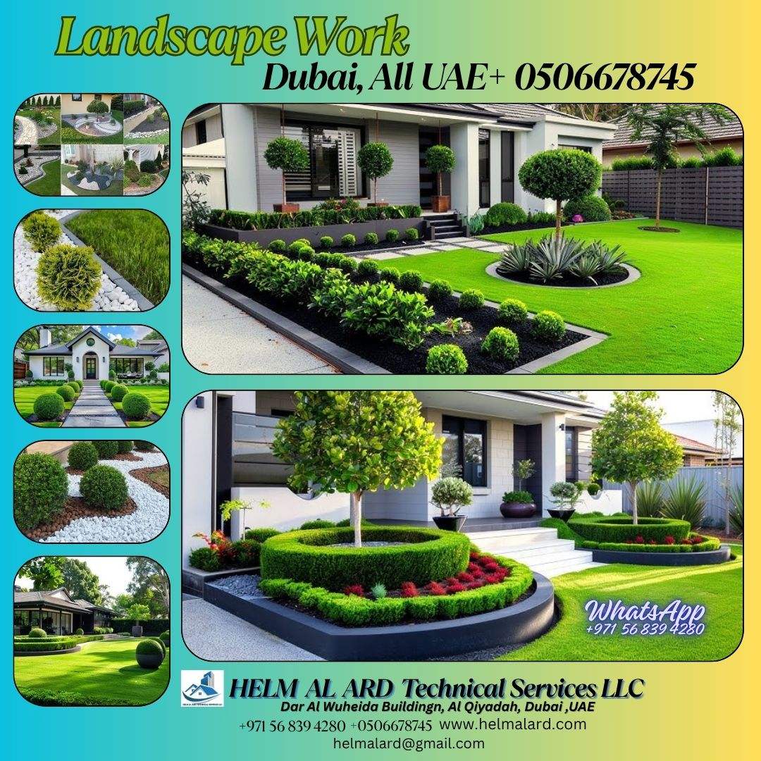 Garden Arificial Grass Fixing Contractor In Ajman,sharjah,dubai, Uae
