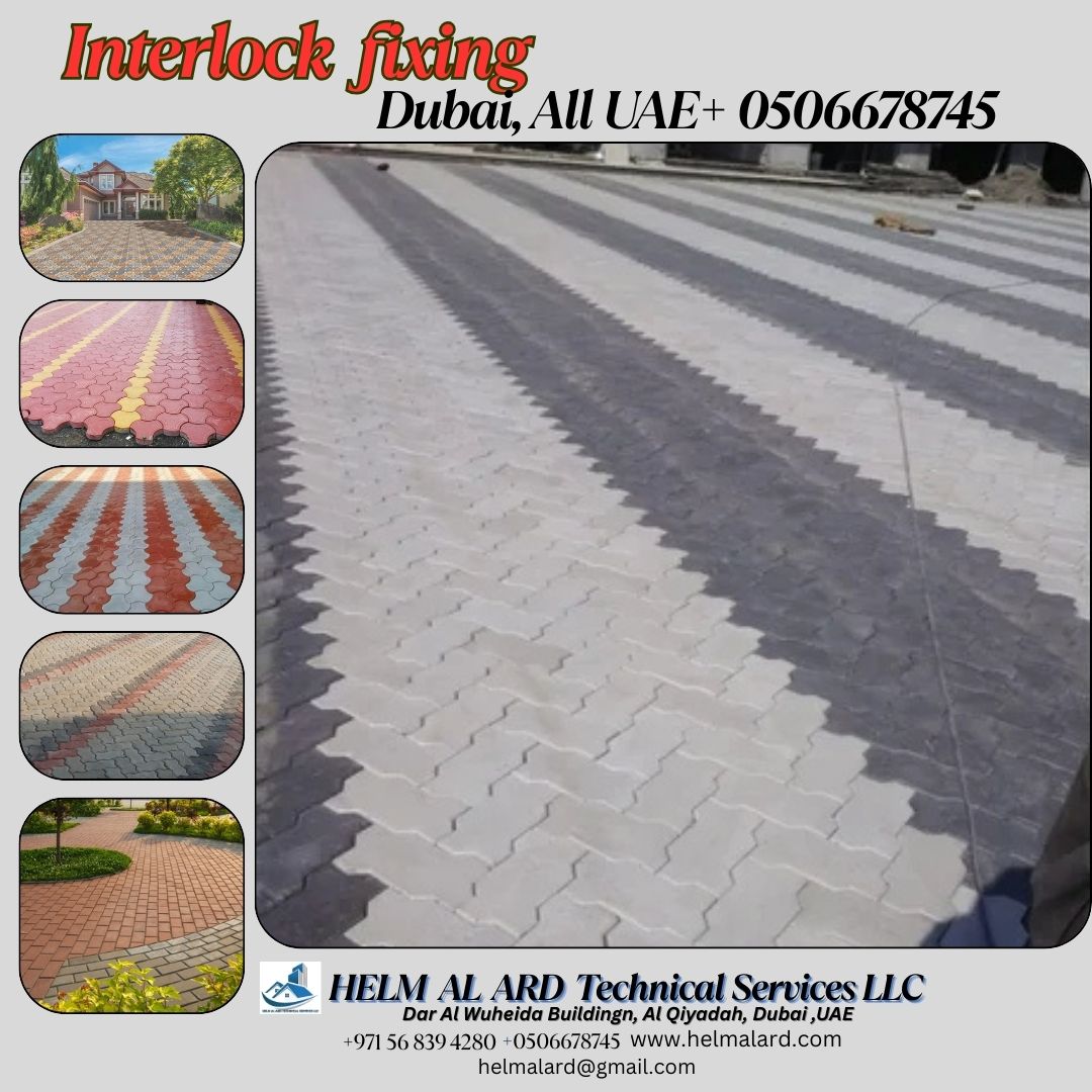 Intalock Fixing Sub Contractor In Sharjah,dubai,uae