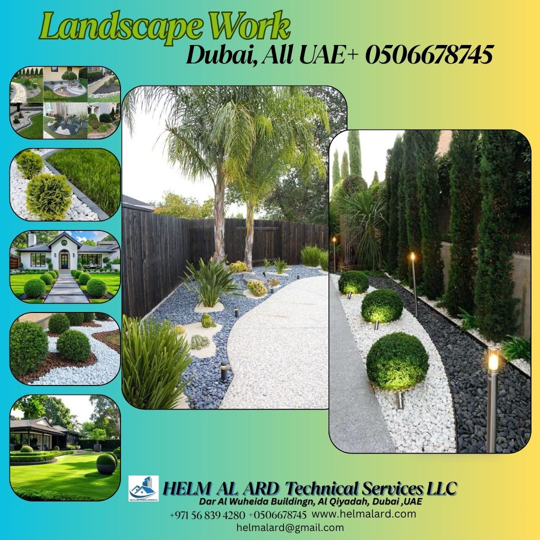 Garden Arificial Grass Fixing Contractor In Ajman,sharjah,dubai, Uae