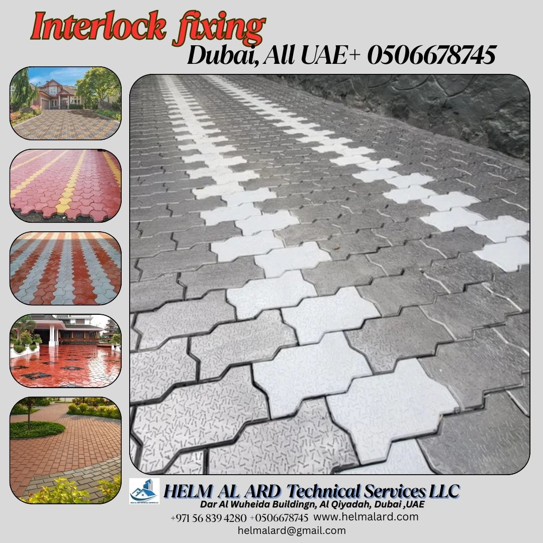 Interlock Fixing Sub Contractor In Sharjah,dubai,uae