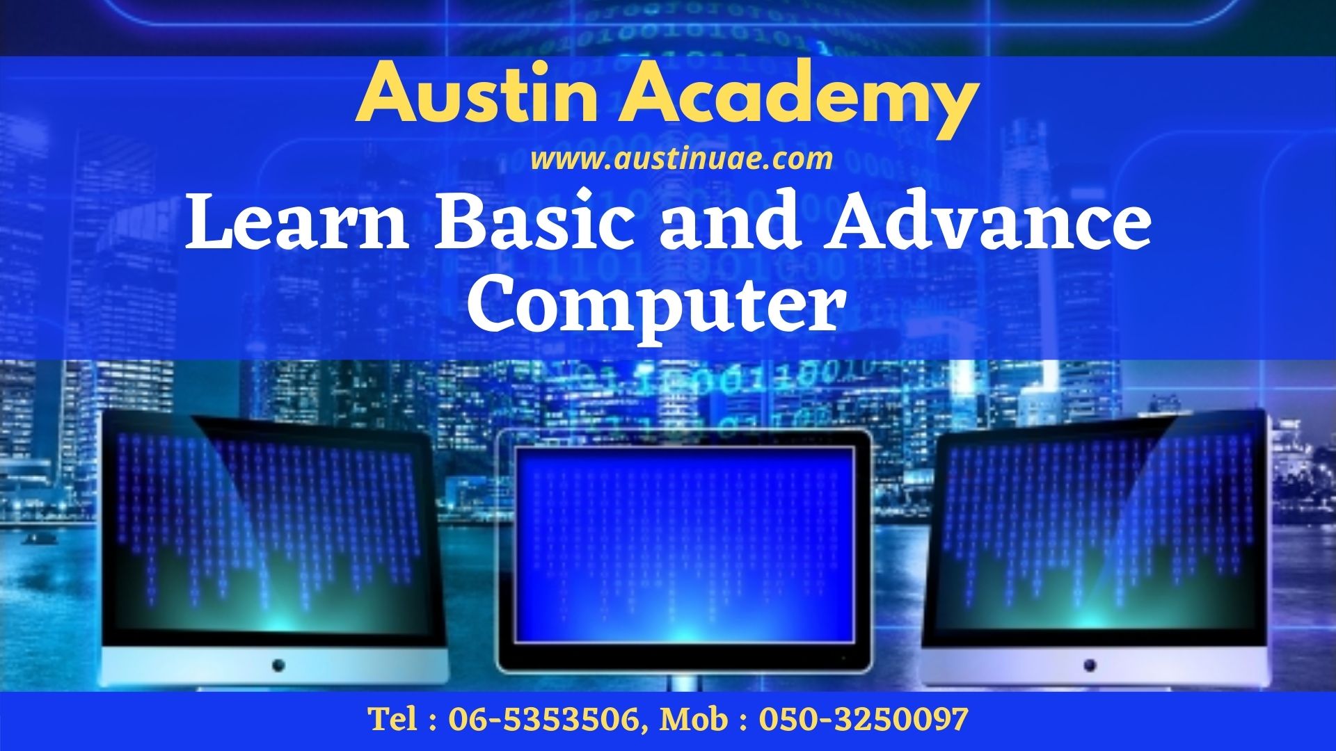 Basic Computer Classes In Sharjah With Best Offer Call 0588197415