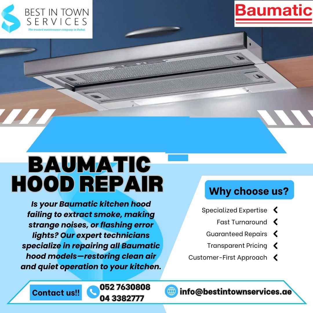 Baumatic Hood Repair Services in Dubai