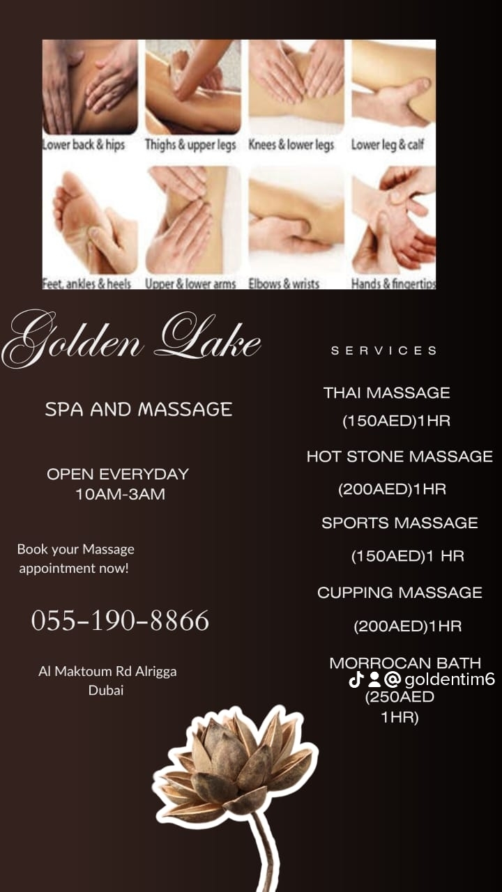 Golden Lake Spa Massage in Dubai