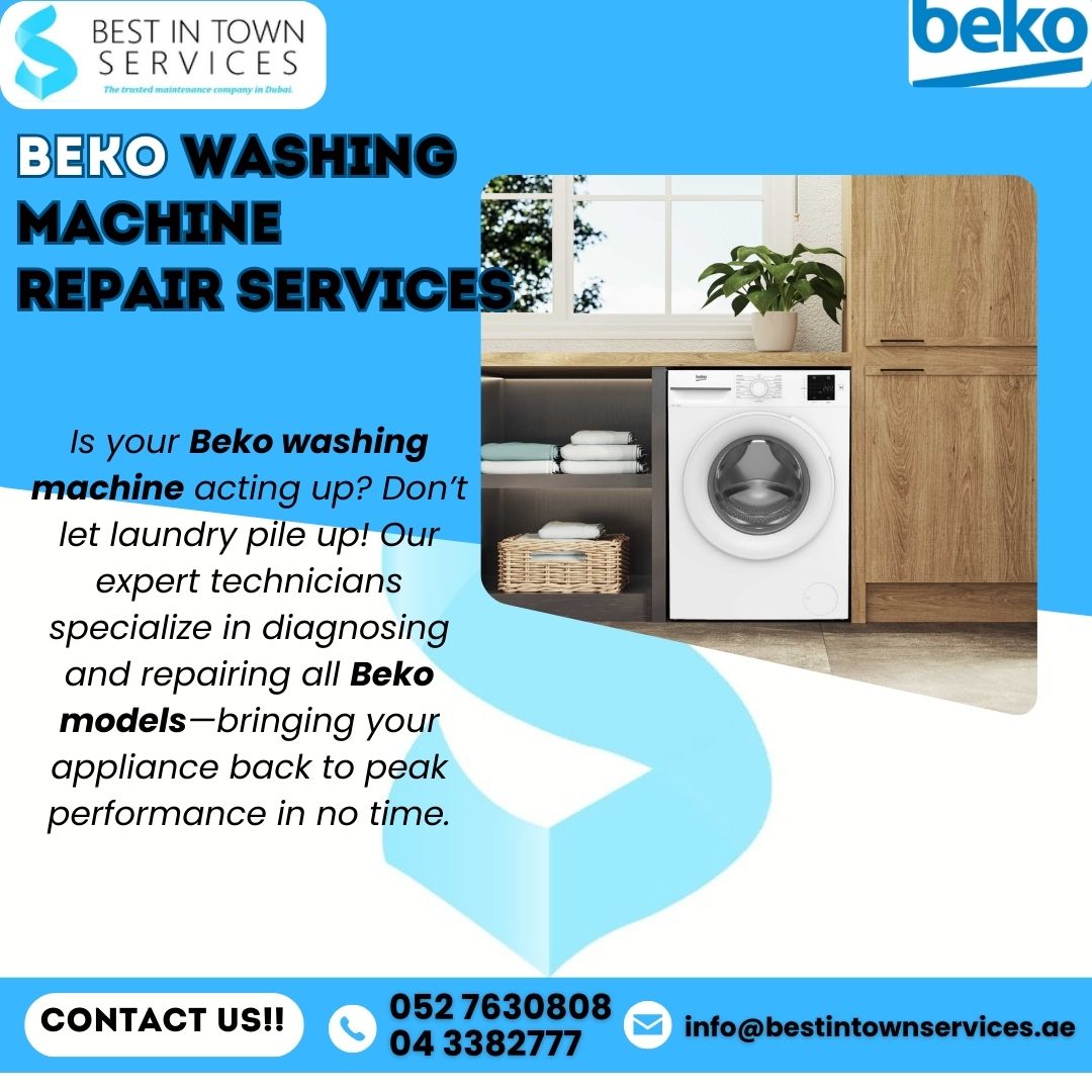 Beko Washing Machine Repair Services in Dubai